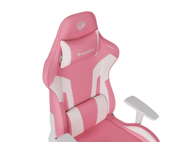 Стол, Genesis Gaming Chair Nitro 710 Pink-White - image 6
