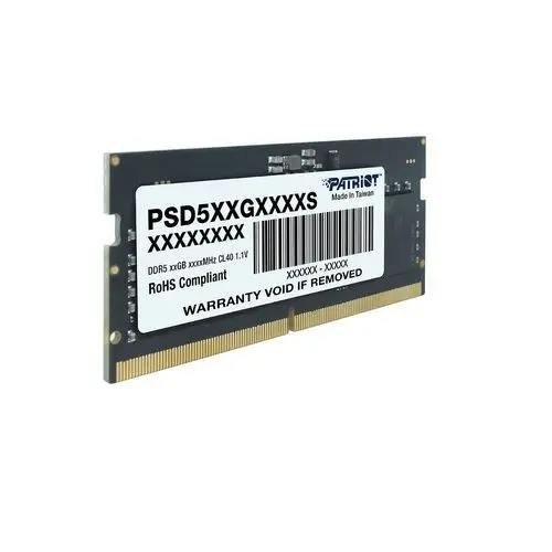 Памет, Patriot Signature SODIMM 8GB DDR5 4800Mhz - image 1