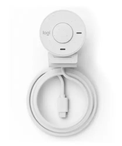 Cameră web, Logitech Brio 300 Full HD webcam - alb murdar - USB - N/A - EMEA28-935 - 6