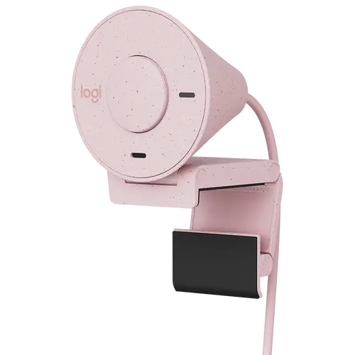 Уебкамера, Logitech Brio 300 Full HD webcam - ROSE - USB - N/A - EMEA28-935 - image 1