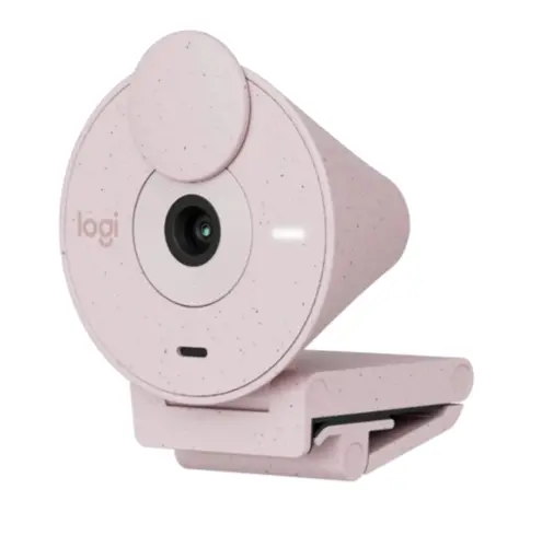 Webcam, Logitech Brio 300 Full HD webcam - ροζ - USB - N/A - EMEA28-935 - 3