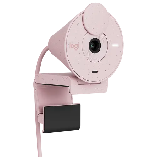 Уебкамера, Logitech Brio 300 Full HD webcam - ROSE - USB - N/A - EMEA28-935 - image 2