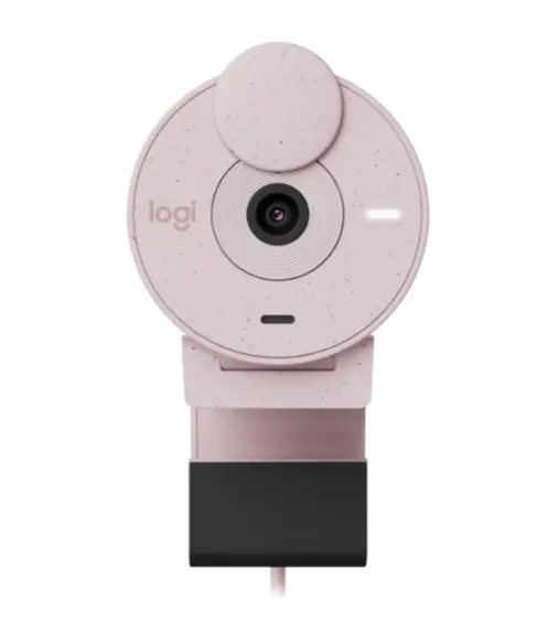 Webcam, Logitech Brio 300 Full HD webcam - ροζ - USB - N/A - EMEA28-935 - image 3