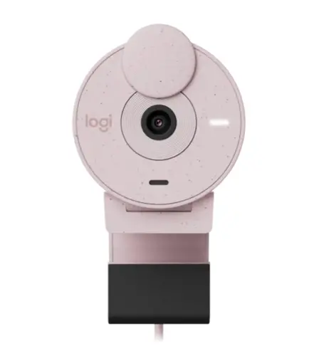 Webcam, Logitech Brio 300 Full HD webcam - ροζ - USB - N/A - EMEA28-935 - 4