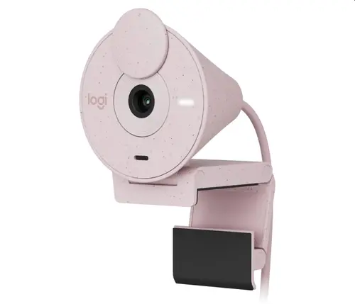 Webcam, Logitech Brio 300 Full HD webcam - ροζ - USB - N/A - EMEA28-935 - 1
