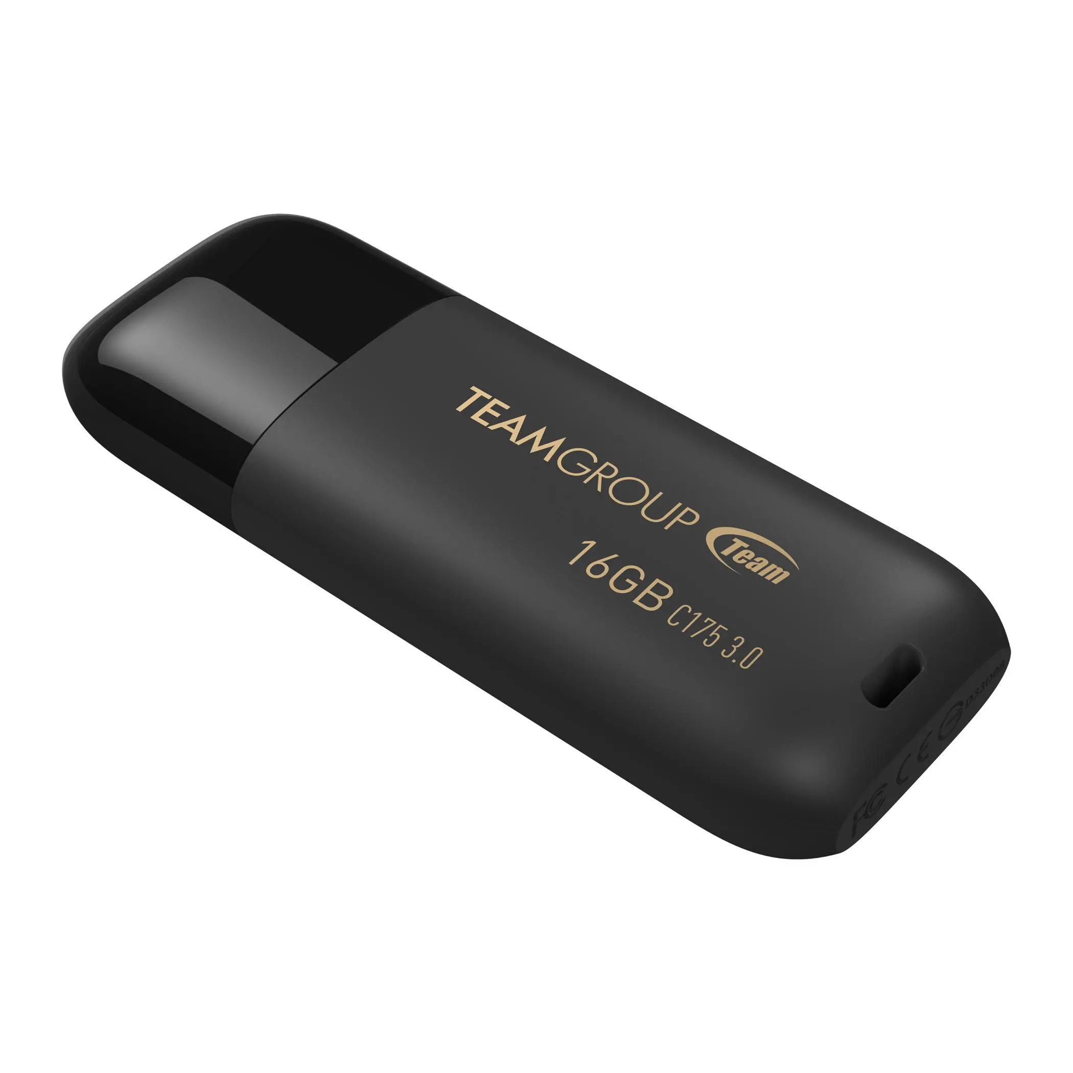 Памет, 16G USB3 TEAM C175 BLACK - image 2