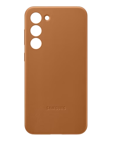 Калъф, Samsung S23+ S916 Leather Cover, Camel