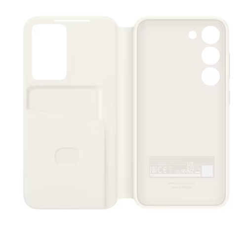 Калъф, Samsung S23 S911 Smart View Wallet Case, Cream - image 1