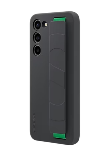 Калъф, Samsung S23+ S916 Silicone Grip Case, Black - image 2