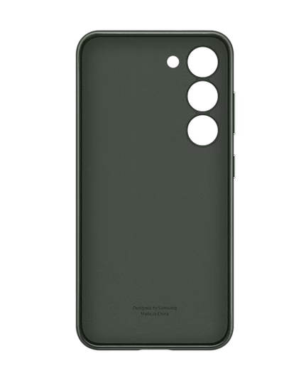 Калъф, Samsung S23 S911 Leather Cover, Green - image 1