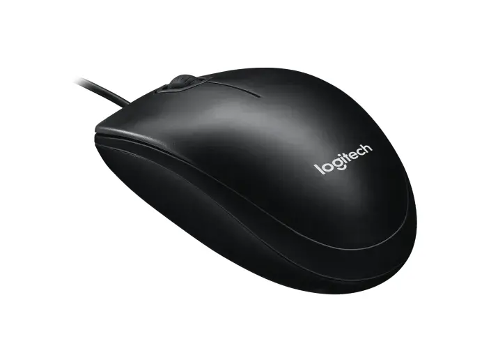 Mouse, Logitech mouse M100 gri, ambalaj EER Orient - image 1