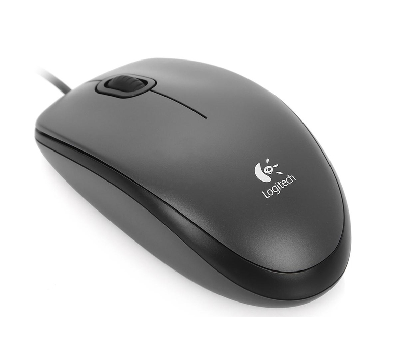 Мишка, Logitech Mouse M100 Grey, EER Orient Packaging - image 1