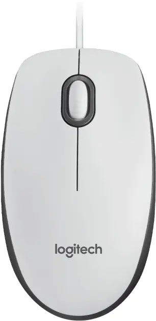 Mouse, Logitech Mouse M100 Alb