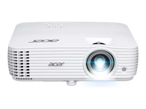 Мултимедиен проектор, Acer Projector P1657Ki DLP, WUXGA(1920x1200), 4800 ANSI LUMENS, 10000:1, 2xHDMI 3D, Wireless dongle included, Audio in/out, USB type A (5V/1A), RS-232, Bluelight Shield, LumiSense, Built-in 10W Speaker, 2.9kg, White - image 1
