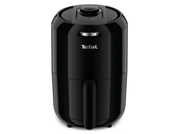 Aparat pentru gătit sănătos, Tefal EY101815, Easy Fry Compact negru 1.6L (1.2kg), setare temperatură, funcții automate (4), temporizator, oprire - image 1