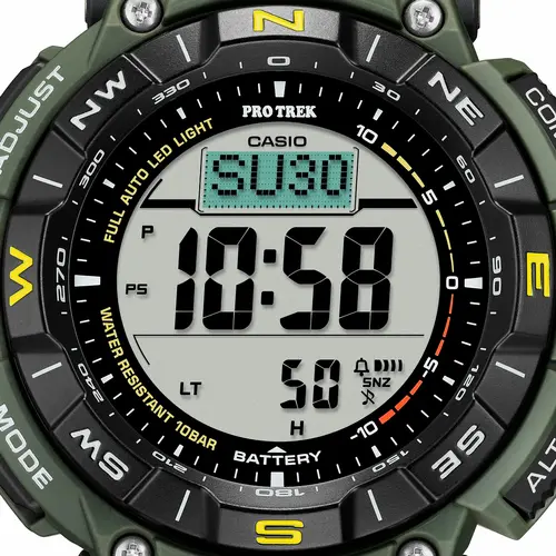 Ανδρικό ρολόι Casio Pro Trek - PRG-340-3ER - 5