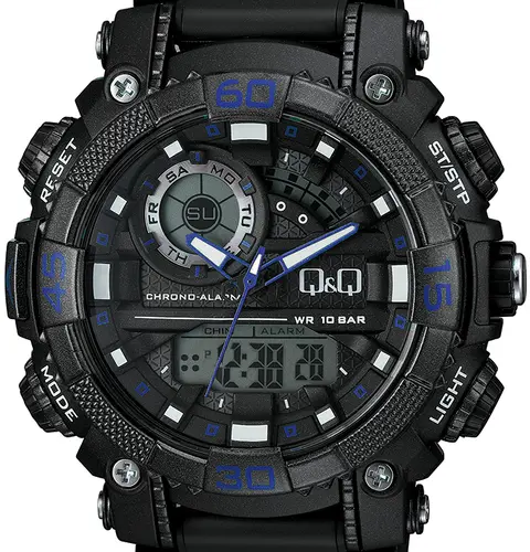 Ceas digital pentru bărbați Q&Q - GW87J012Y - 2