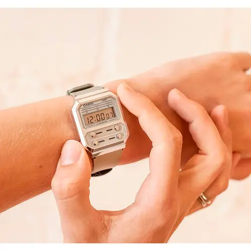 Дигитален унисекс часовник Casio Vintage - A100WEF-8AEF - image 2