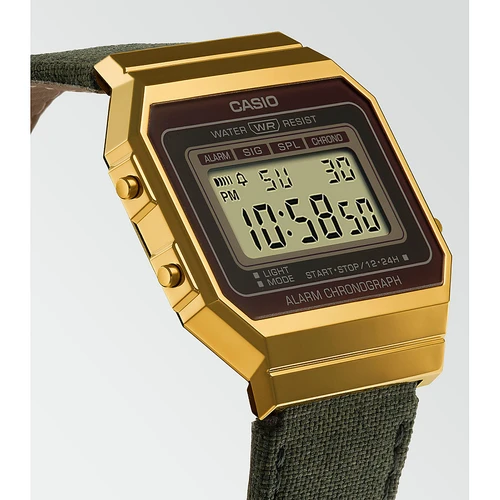 Дигитален унисекс часовник Casio Vintage - A700WEGL-3AEF - image 2