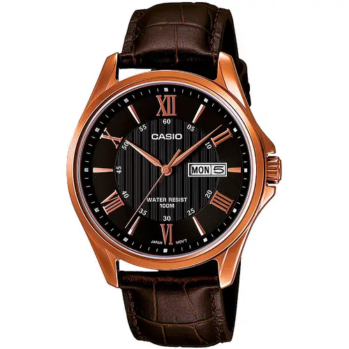 Мъжки аналогов часовник Casio - Casio Collection - MTP-1384L-1AVDF - 1