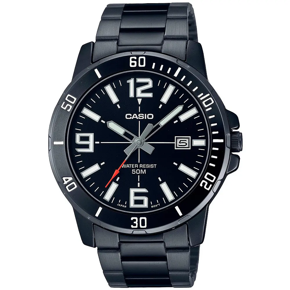Мъжки аналогов часовник Casio - Casio Collection - MTP-VD01B-1BVUDF