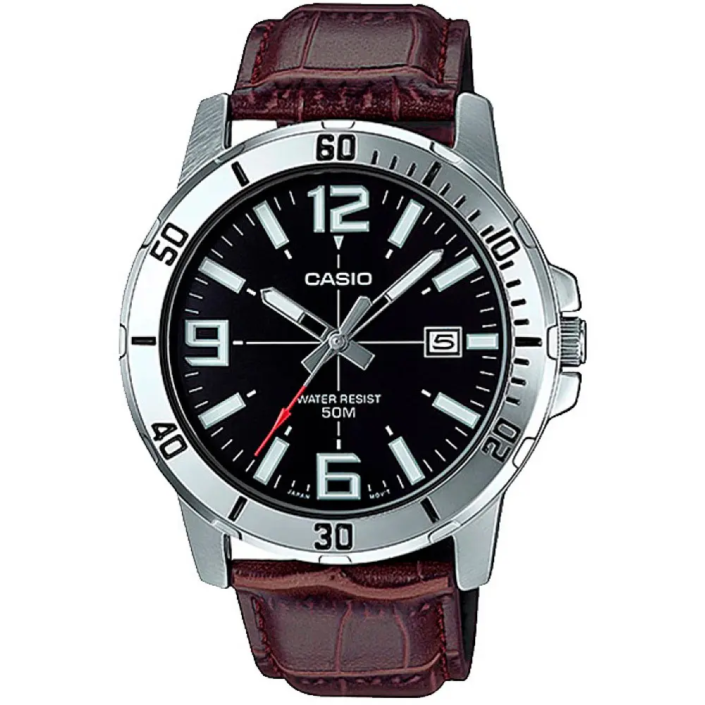 Мъжки аналогов часовник Casio - Casio Collection - MTP-VD01L-1BVUDF