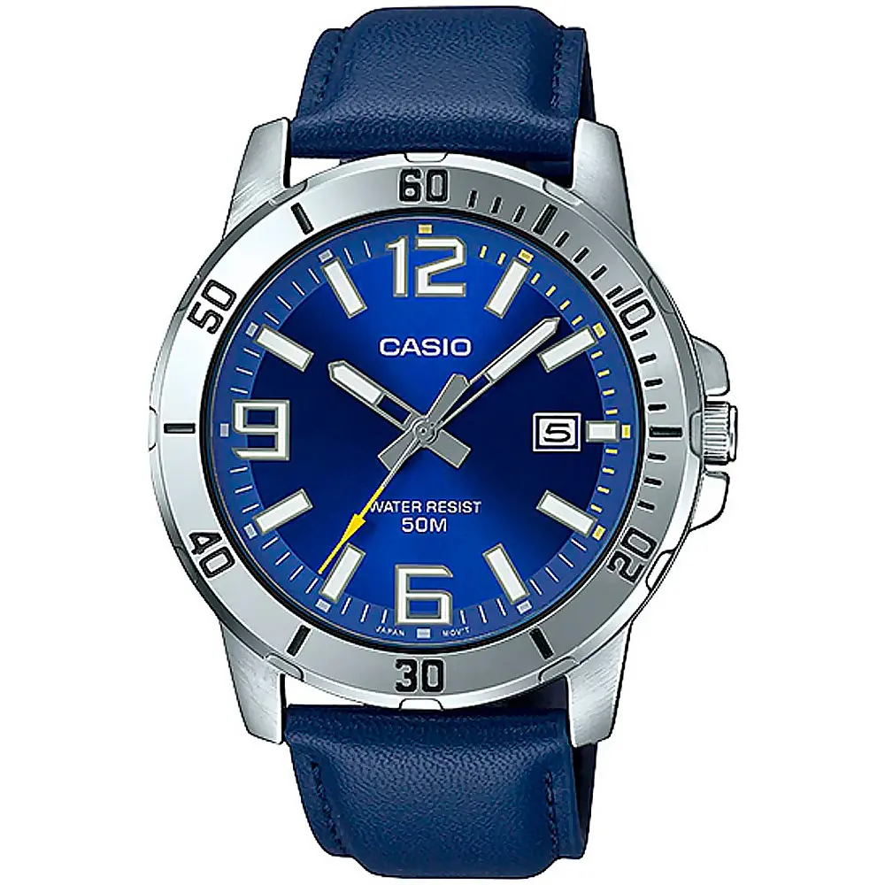 Мъжки аналогов часовник Casio - Casio Collection - MTP-VD01L-2BVUDF
