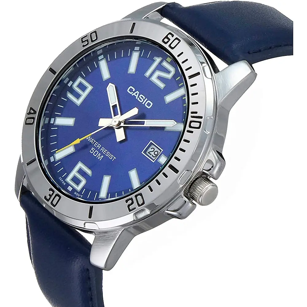 Мъжки аналогов часовник Casio - Casio Collection - MTP-VD01L-2BVUDF - image 1