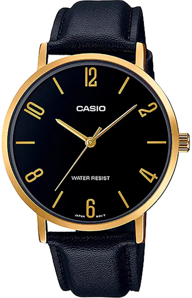 Ανδρικό αναλογικό ρολόι Casio - Casio Collection - MTP-VT01GL-1B2UDF
