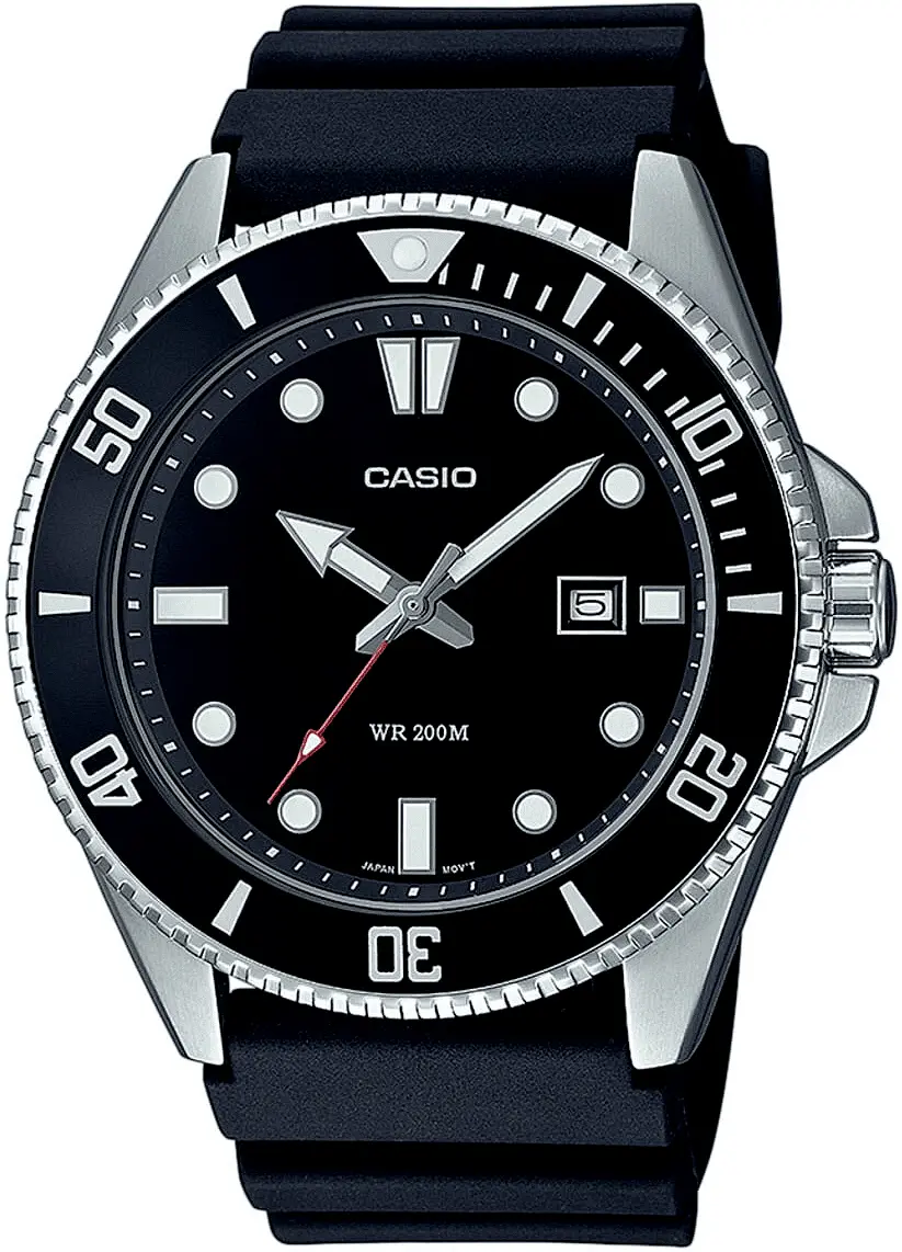 Ανδρικό αναλογικό ρολόι Casio Diving - MDV-107-1A1VEF