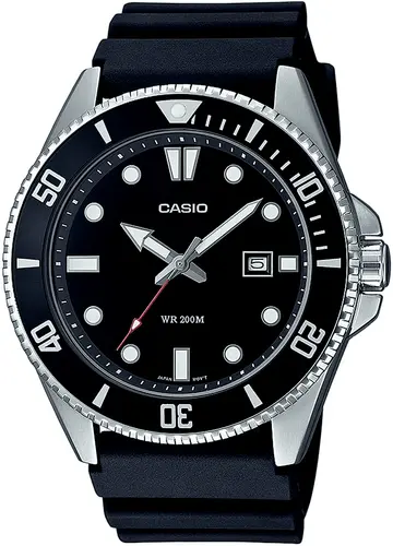 Мъжки аналогов часовник Casio Diving - MDV-107-1A1VEF