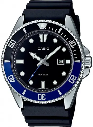 Мъжки аналогов часовник Casio Diving - MDV-107-1A2VEF
