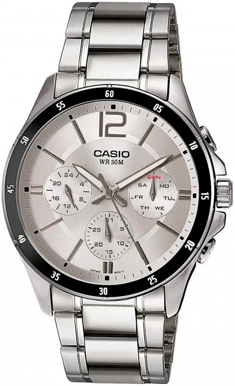 Ανδρικό αναλογικό ρολόι Casio Multi-Dial - Casio Collection - MTP-1374D-7AVDF