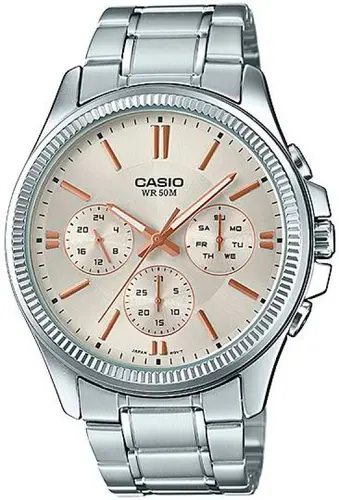 Ανδρικό αναλογικό ρολόι Casio Multi-Dial - Casio Collection - MTP-1375D-7A2VDF