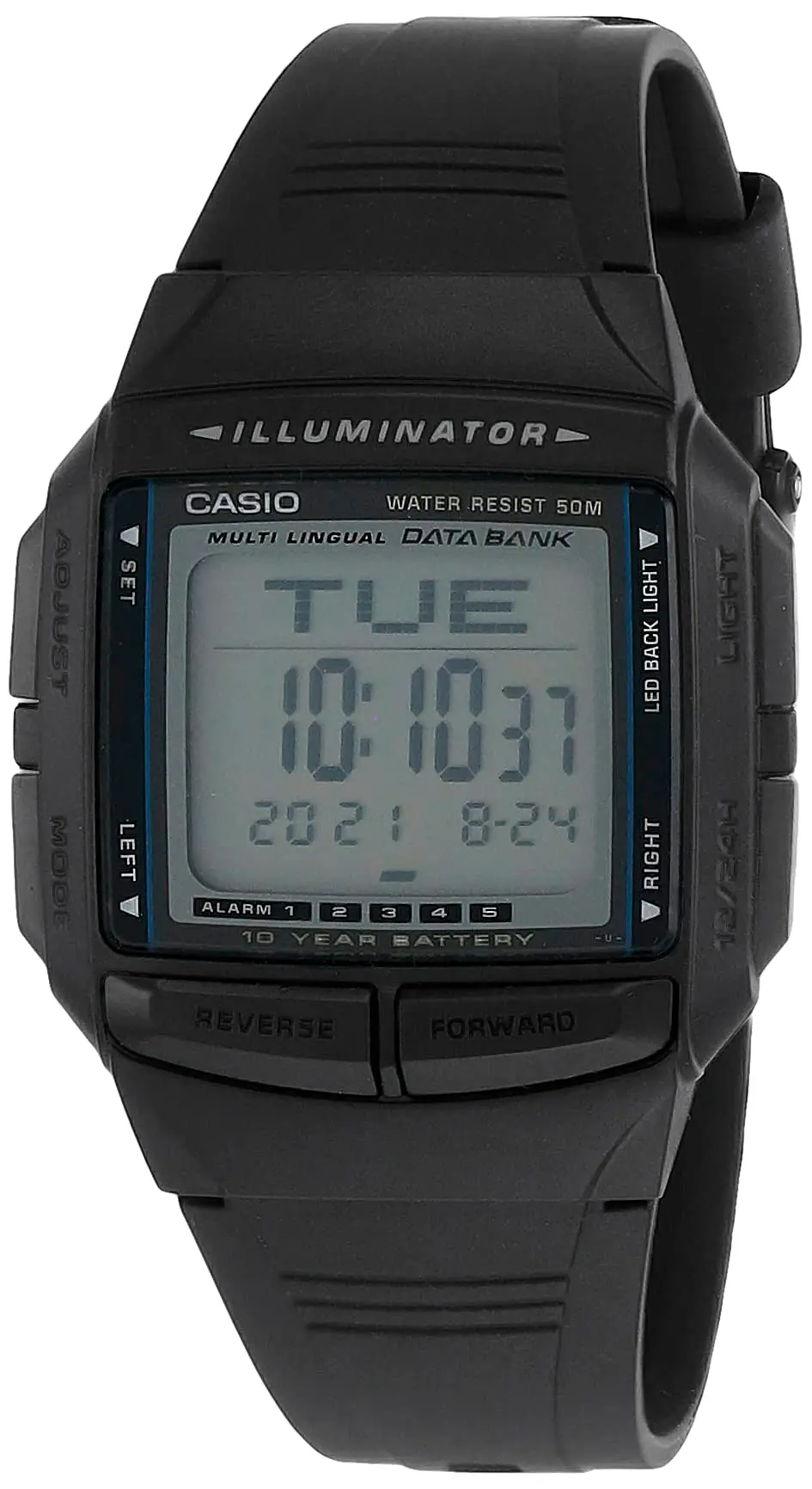 Ανδρικό ψηφιακό ρολόι Casio - Casio Collection - DB-36-1AVSDF
