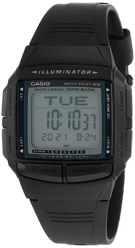 Ανδρικό ψηφιακό ρολόι Casio - Casio Collection - DB-36-1AVSDF - 1