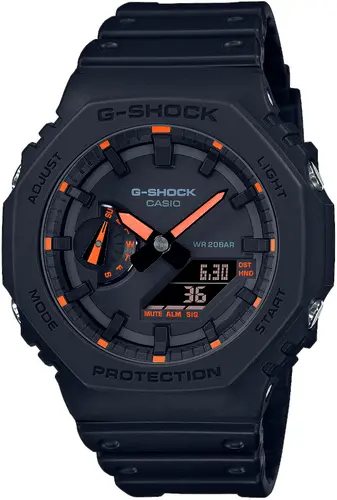 Ανδρικό ρολόι Casio G-Shock - GA-2100-1A4ER - 1