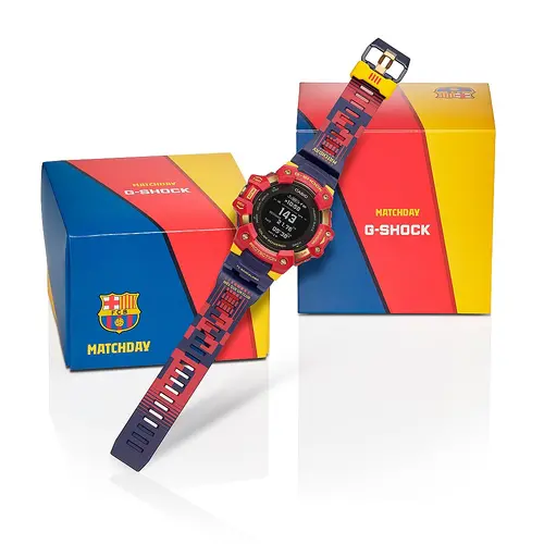 Мъжки часовник Casio G-Shock G-Squad FC Barcelona Limited Edition - GBD-H1000BAR-4ER - image 4