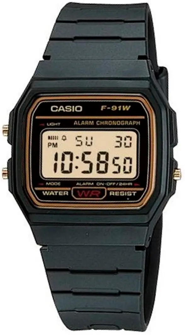 Ceas digital unisex Casio - Casio Collection - F-91WG-9QHDF
