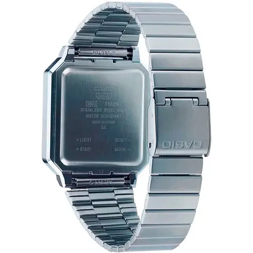 Мъжки дигитален часовник Casio Vintage - A100WE-7BEF - image 1