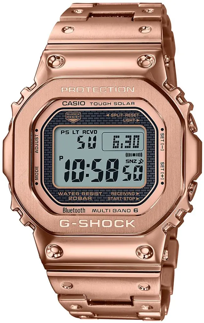 Ανδρικό ρολόι Casio G-Shock Bluetooth Solar - GMW-B5000GD-4ER