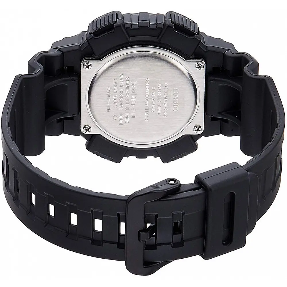 Мъжки дигитален часовник Casio - Casio Collection - AEQ-110W-1A3VDF - image 1