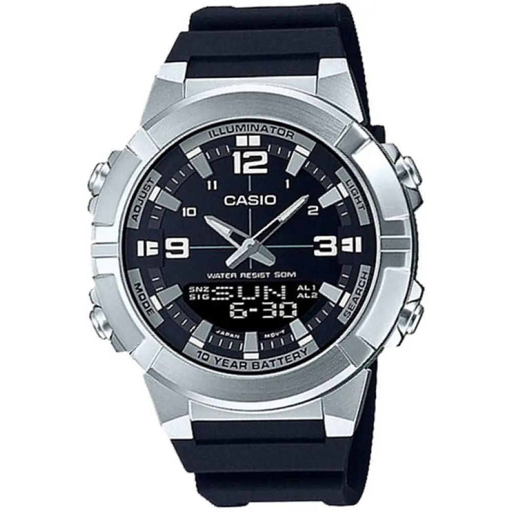 Мъжки дигитален часовник Casio - Casio Collection - AMW-870-1AVDF