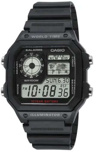 Ceas pentru bărbați CASIO - AE-1200WH-1AVEF - 1