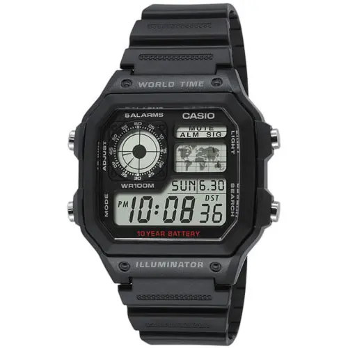 Мъжки часовник CASIO - AE-1200WH-1AVEF