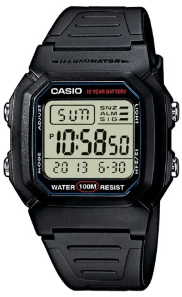 Мъжки часовник CASIO - W-800H-1AVES