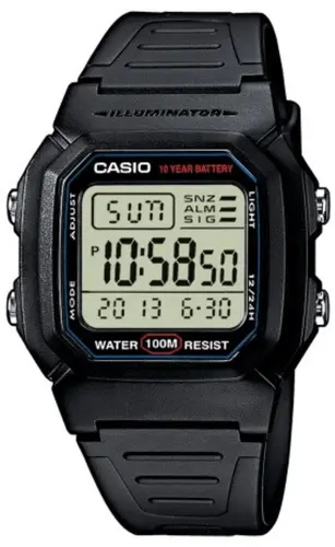 Ceas pentru bărbați CASIO - W-800H-1AVES - 1