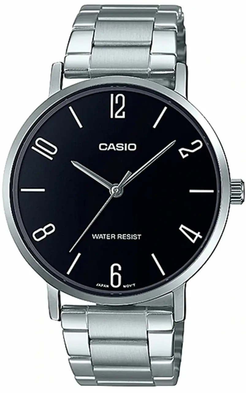 Ανδρικό αναλογικό ρολόι Casio - MTP-VT01D-1B2UDF