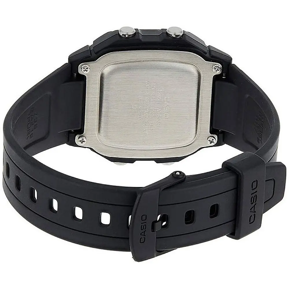 Мъжки дигитален часовник Casio - W-800H-1BVES - image 1