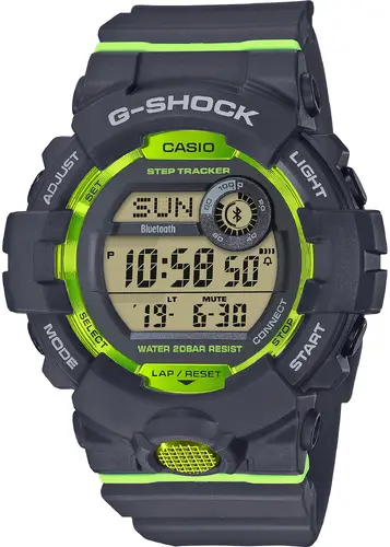 Ανδρικό ρολόι CASIO G-SHOCK BLUETOOTH - GBD-800-8ER - 1